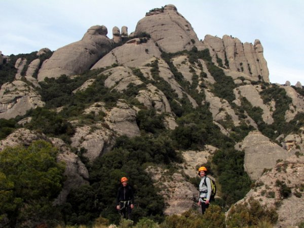 Curs monogr&agrave;fic d'escalada en roca 2014