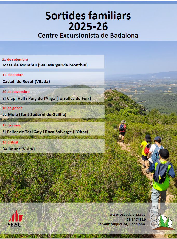 Calendari Excursions Familiars 25_26