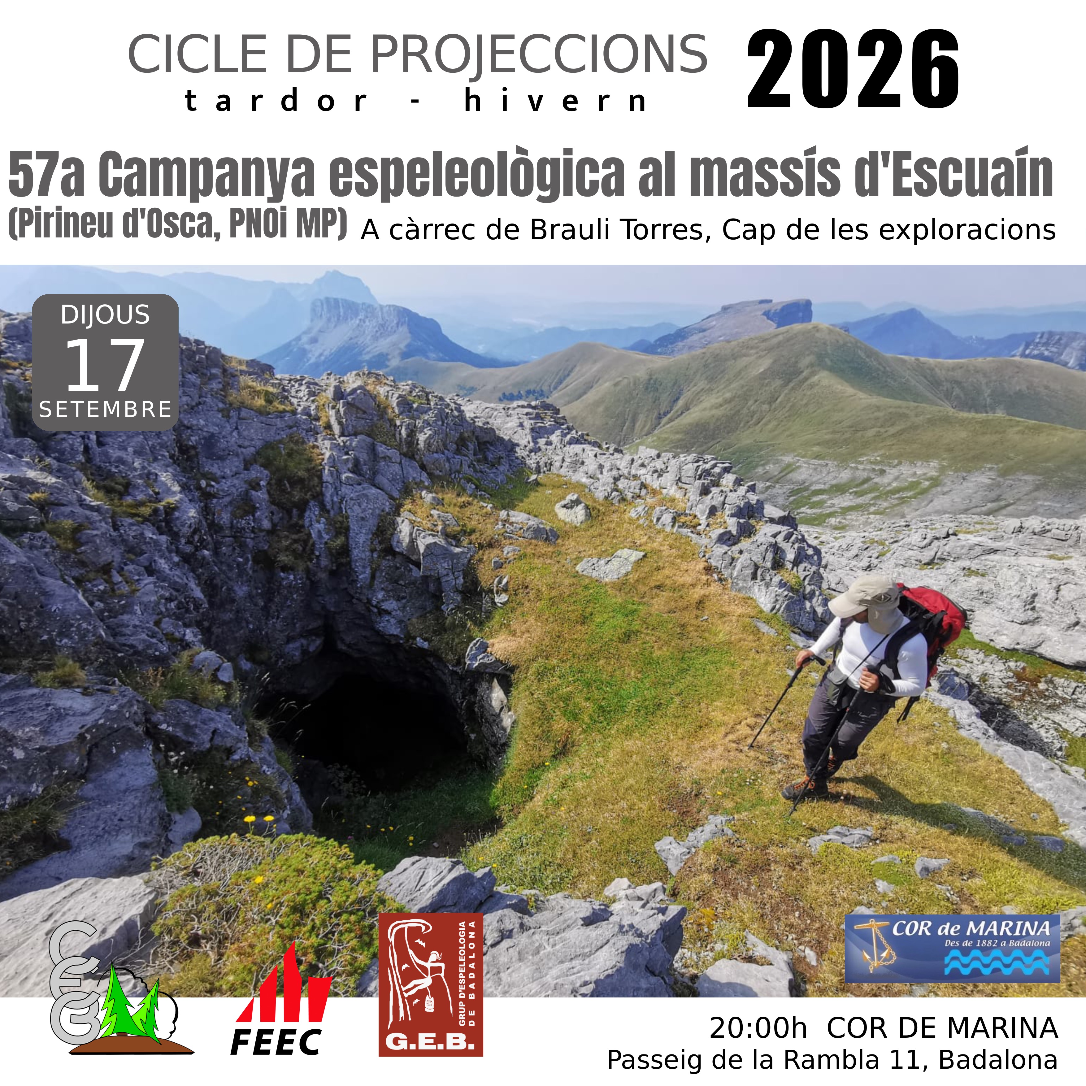 Projecció 17 setembre 2026 Projecció 17 setembre 2026